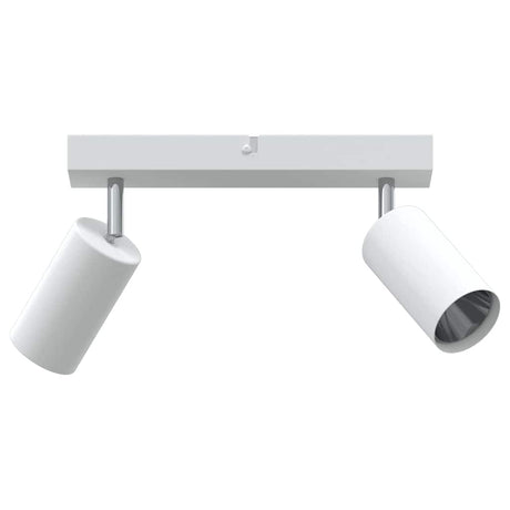 Vidaxl plafondspot met schijnwerpers wit 26 x 6 x 16 cm metaal