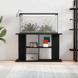 Vidaxl aquariumstandaard zwart eiken 100x40x60 cm bewerkt hout