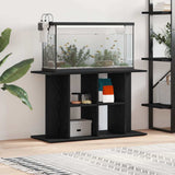 Vidaxl aquariumstandaard zwart eiken 100x40x60 cm bewerkt hout