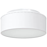 Vidaxl plafonnière met schijnwerpers wit 30 x 30 x 13,5 cm stof
