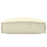 Vidaxl kussen crème 50 x 50 x 12 cm oxford stof