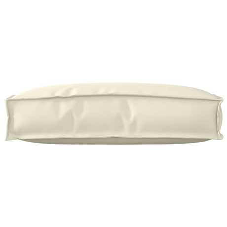 Vidaxl kussen crème 60 x 40 x 12 cm oxford stof