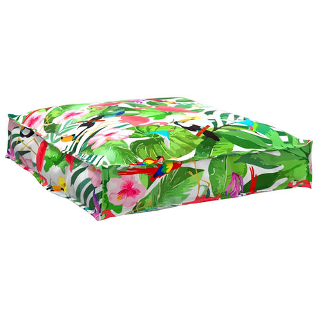 Vidaxl kussen bloemen multikleur 70 x 70 x 12 cm oxford stof