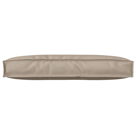 Vidaxl kussen taupe 80 x 40 x 12 cm oxford stof