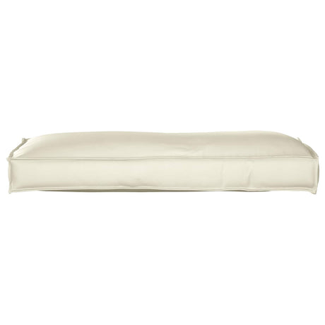 Vidaxl kussen crème 120 x 40 x 12 cm oxford stof