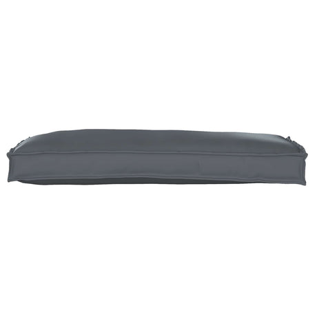 Vidaxl kussen antraciet 100 x 40 x 8 cm oxford stof