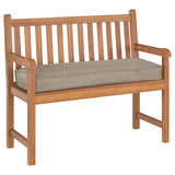 Vidaxl kussen taupe 120 x 40 x 8 cm oxford stof