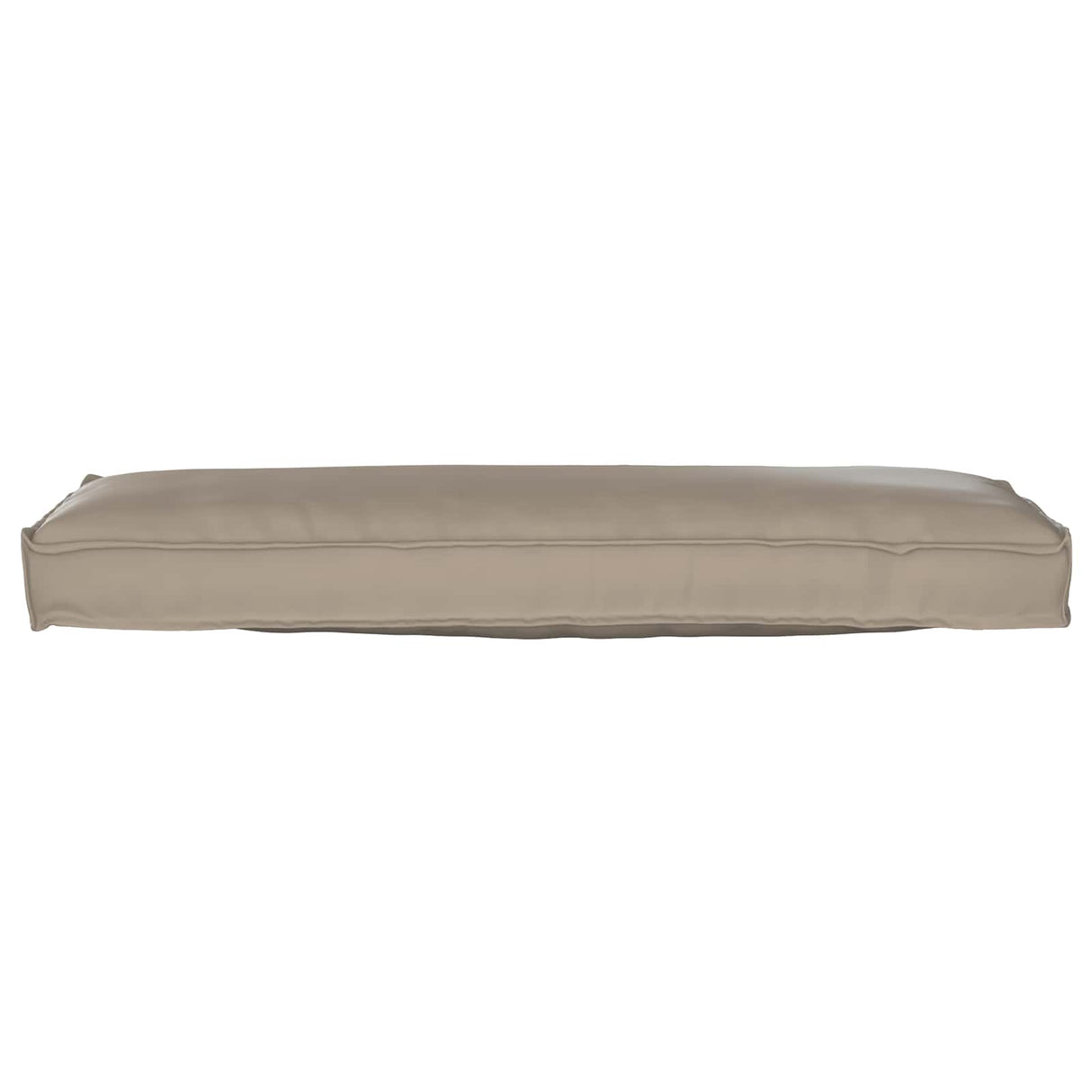 Vidaxl kussen taupe 120 x 40 x 8 cm oxford stof