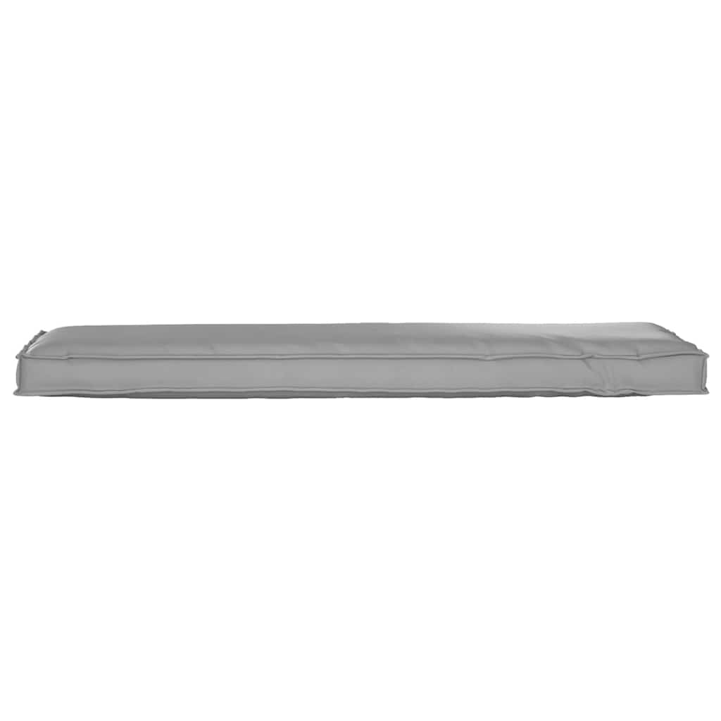 Vidaxl kussen grijs 140 x 40 x 8 cm oxford stof