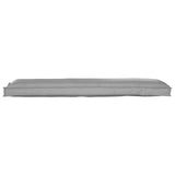 Vidaxl pallet kussen set 2 pcs grijs 150 x 40 x 8 cm oxford stof