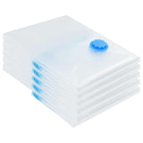 Vidaxl opslagzakken met opslag 5 pcs transparant en blauw 80 x 60 cm