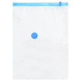 Vidaxl opslagzakken met opslag 5 pcs transparant en blauw 80 x 60 cm