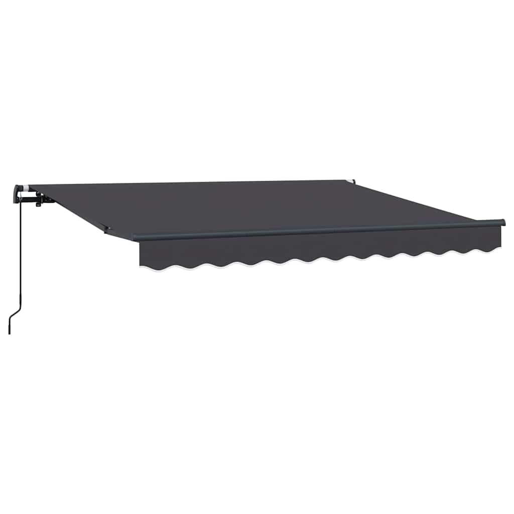 Vidaxl inklapbaar zonnescherm antraciet 250 x 200 cm stof
