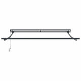 Vidaxl inklapbaar zonnescherm bordeauxrood 350 x 250 cm