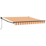 Vidaxl markies geel en oranje 350 x 250 x 165 cm polyester
