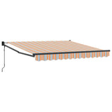 Vidaxl inklapbaar zonnescherm multikleur 350 x 250 cm