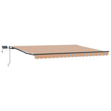 Vidaxl inklapbaar zonnescherm multikleur 400 ×300 cm stof
