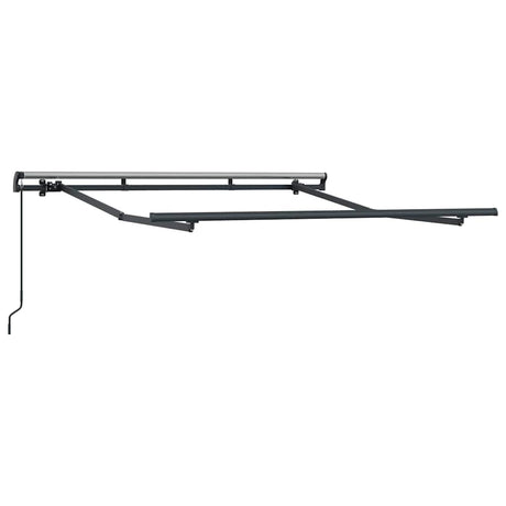 Vidaxl zijde frame antraciet 2,5 x 2 m metaal