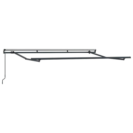 Vidaxl zijde frame antraciet 3,5 x 2 m metaal