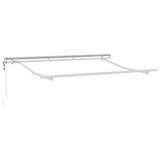 Vidaxl zijde frame wit 3 x 2 m metaal