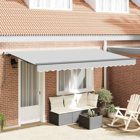 Vidaxl zijde frame antraciet 4 x 2 m metaal