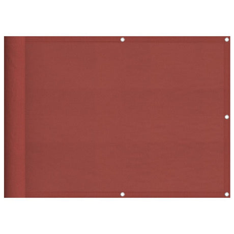 Vidaxl balkonscherm terracotta 75x800 cm 100% polyester oxford