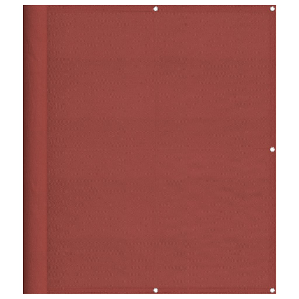 Vidaxl balkonscherm terracotta 120x700 cm 100% polyester oxford