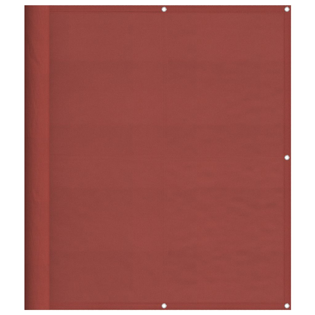 Vidaxl balkonscherm terracotta 120x1000 cm 100% polyester oxford