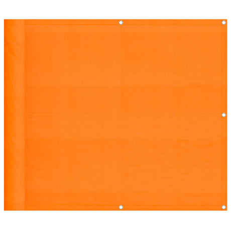 Vidaxl balkonscherm oranje 90x1000 cm 100% polyester oxford