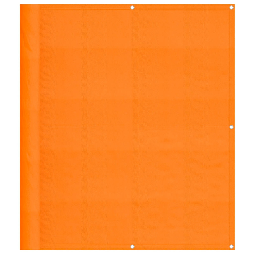 Vidaxl balkonscherm oranje 120x800 cm 100% polyester oxford