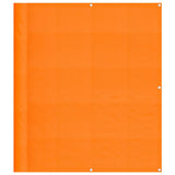 Vidaxl balkonscherm oranje 120x800 cm 100% polyester oxford