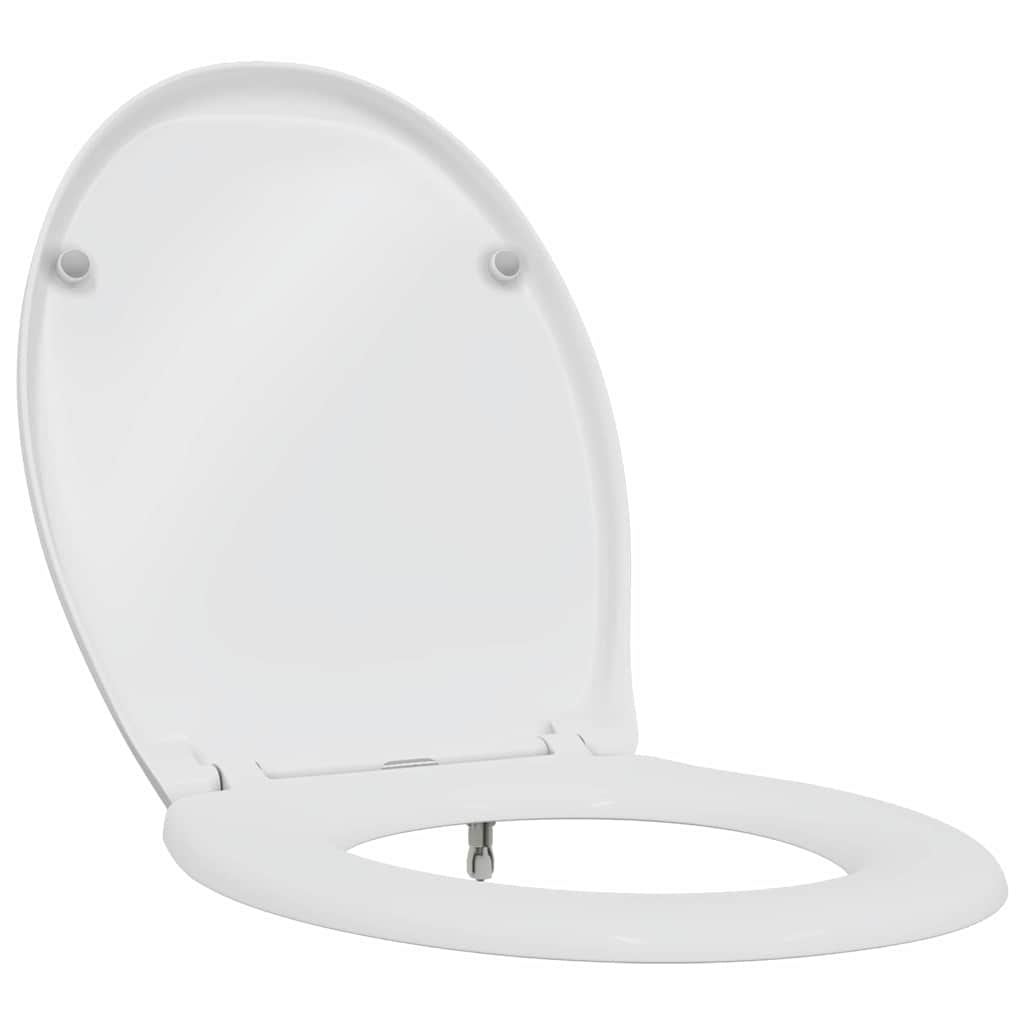 Vidaxl toiletzitting wit 47 x 37 x 4 cm duroplast