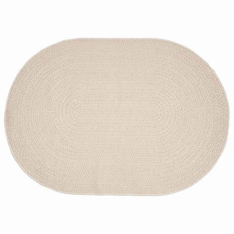 Vidaxl vloerkleed zizur crème 200 x 140 cm polypropyleen