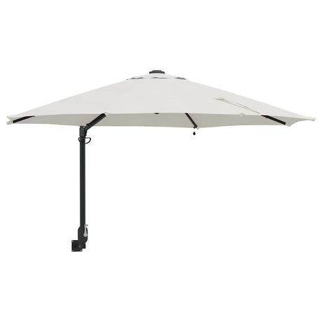 Vidaxl tuinparasol zand 248 x 248 x 148 cm polyester en staal