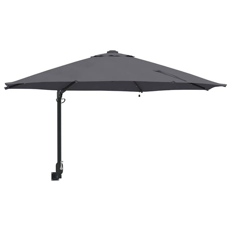 Vidaxl tuinparasol antraciet 248 x 248 x 148 cm polyester en staal