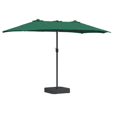 Vidaxl tuinparasol groen 385 x 209 x 244 cm polyester