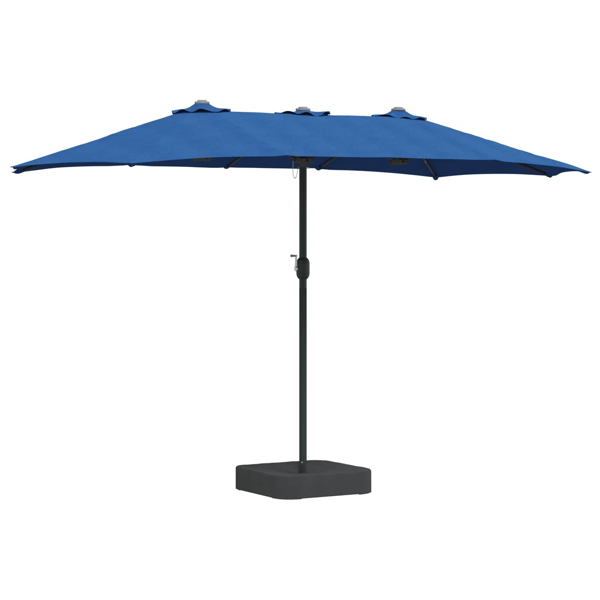 Vidaxl tuinparasol azurblauw 385 x 209 x 244 cm polyester