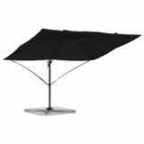 Vidaxl parasol zwart 351 x 250 x 260 cm polyester en aluminium
