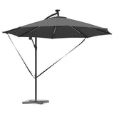 Vidaxl parasol antraciet 294 x 294 x 248 cm polyester en aluminium