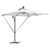 Vidaxl cantilever banana parasol zand 249 x 249 x 250 cm