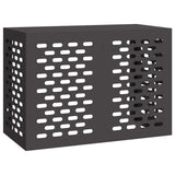 Vidaxl airconditioner hoes zwart 100 x 50 x 70 cm staal