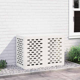 Vidaxl airconditioner hoes wit 100 x 50 x 70 cm staal
