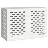 Vidaxl airconditioner hoes wit 100 x 50 x 70 cm staal