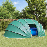 Vidaxl zwembad tent koepel blauw 538 x 440 x 204 cm
