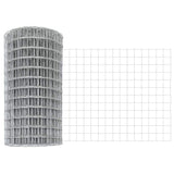 Vidaxl euro hek 0,8 x 10 m pvc-gecoat ijzer