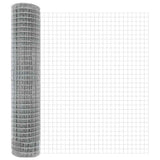 Vidaxl euro hek 1,5 x 10 m pvc-gecoat ijzer