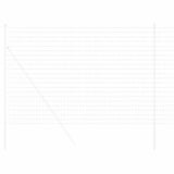 Vidaxl euro hek 1,5 x 10 m pvc-gecoat ijzer