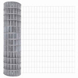 Vidaxl euro hek 1,5 x 10 m pvc-gecoat ijzer