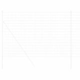 Vidaxl euro hek 1,5 x 10 m pvc-gecoat ijzer
