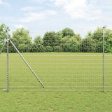 Vidaxl euro hek 1,6 x 10 m pvc-gecoat ijzer